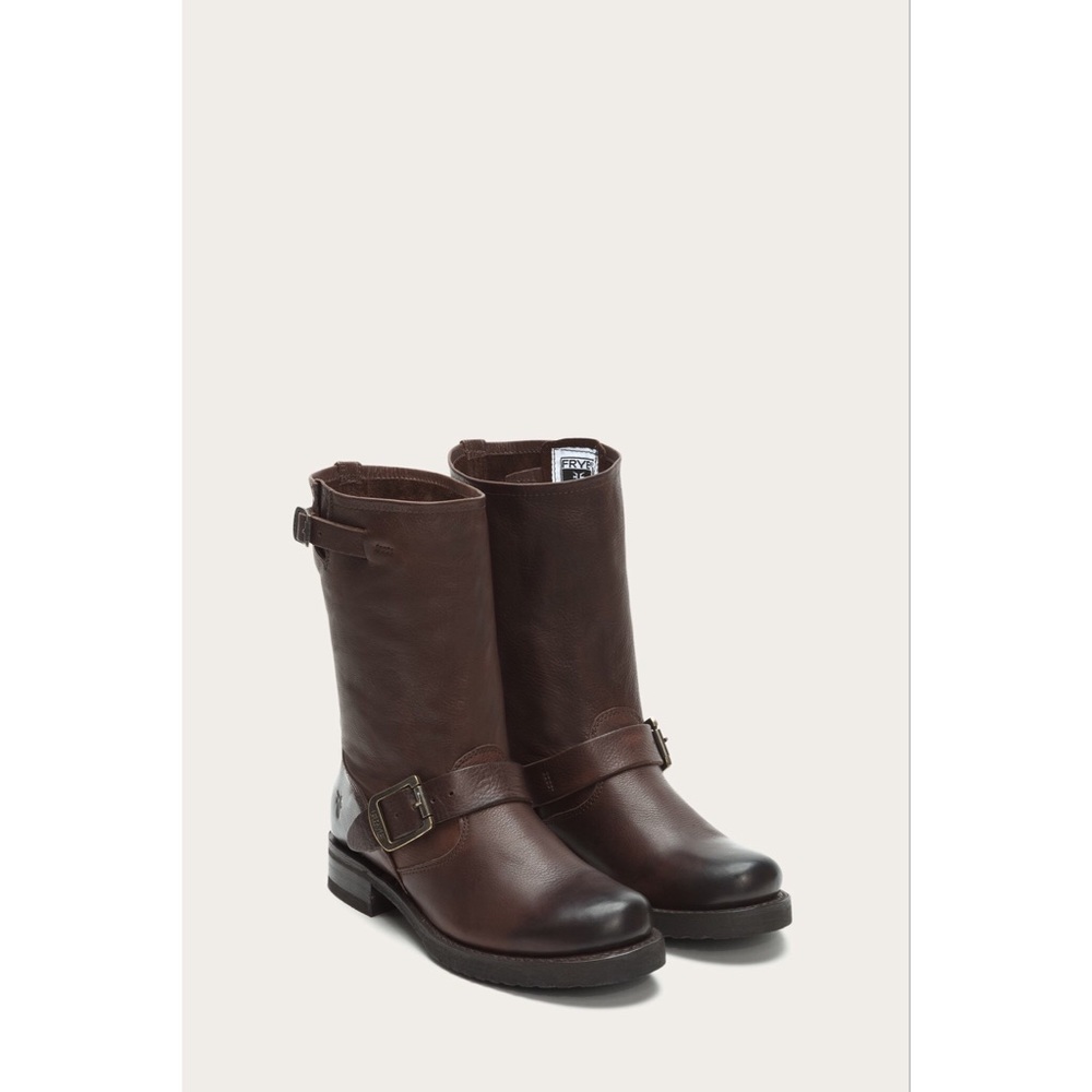 Frye Mid Calf Veronica Boots